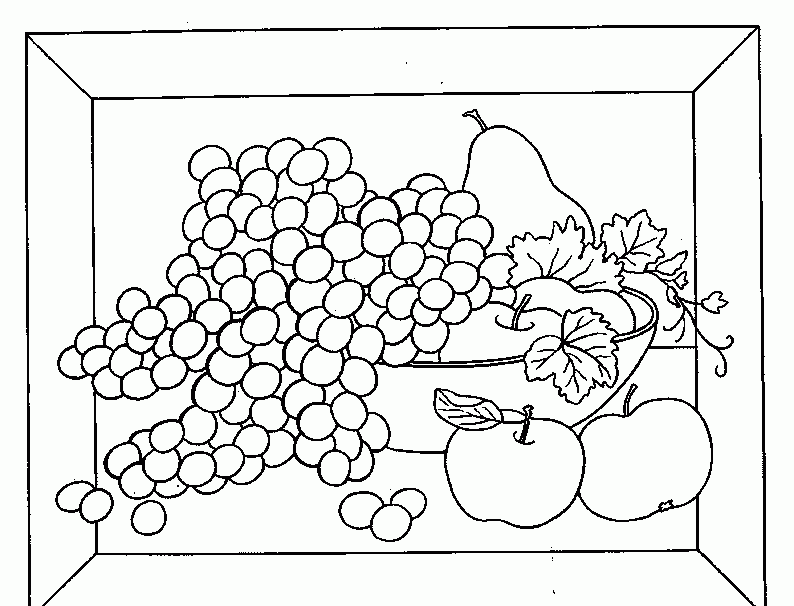 葡萄、梨和苹果