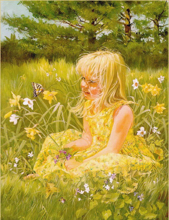 著名美国女画家Carolyn Blish水彩作品图片欣赏