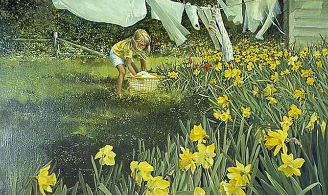 著名美国女画家Carolyn Blish水彩作品图片欣赏