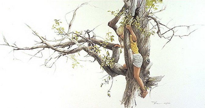 著名美国女画家Carolyn Blish水彩作品图片欣赏