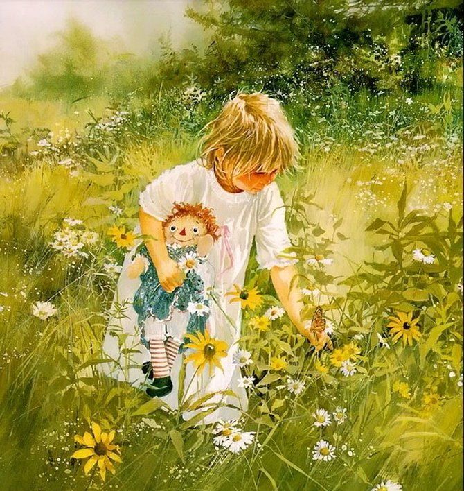 著名美国女画家Carolyn Blish水彩作品图片欣赏