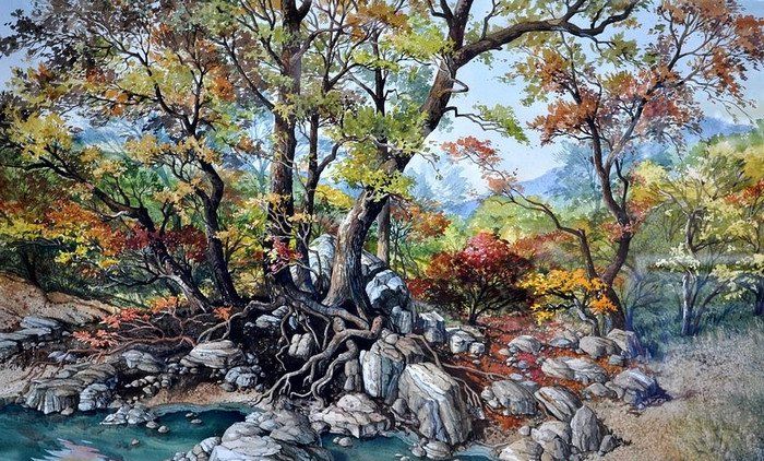 美国 Robert W. Cook 的风景画欣赏