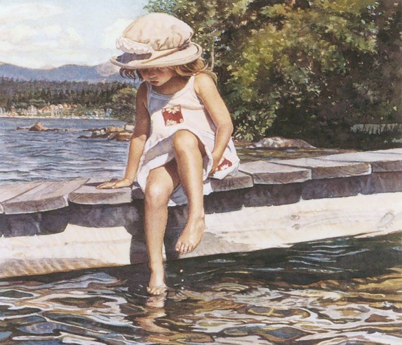 Steve Hanks 水彩画作品全集一