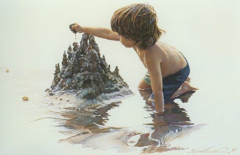 Steve Hanks 水彩画作品全集一