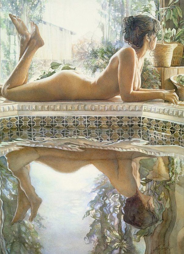 Steve Hanks 水彩画作品全集一