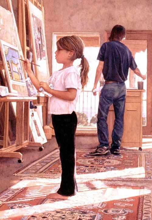 Steve Hanks 水彩画作品全集一