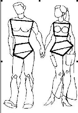 速写人物结构_人物速写如何抓形体结构