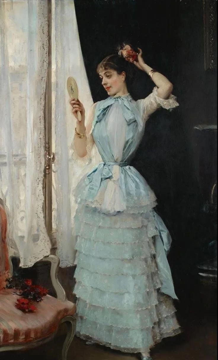 雷蒙多·德·马德拉索·加雷特/Raimundo de Madrazo y Garreta油画作品欣赏