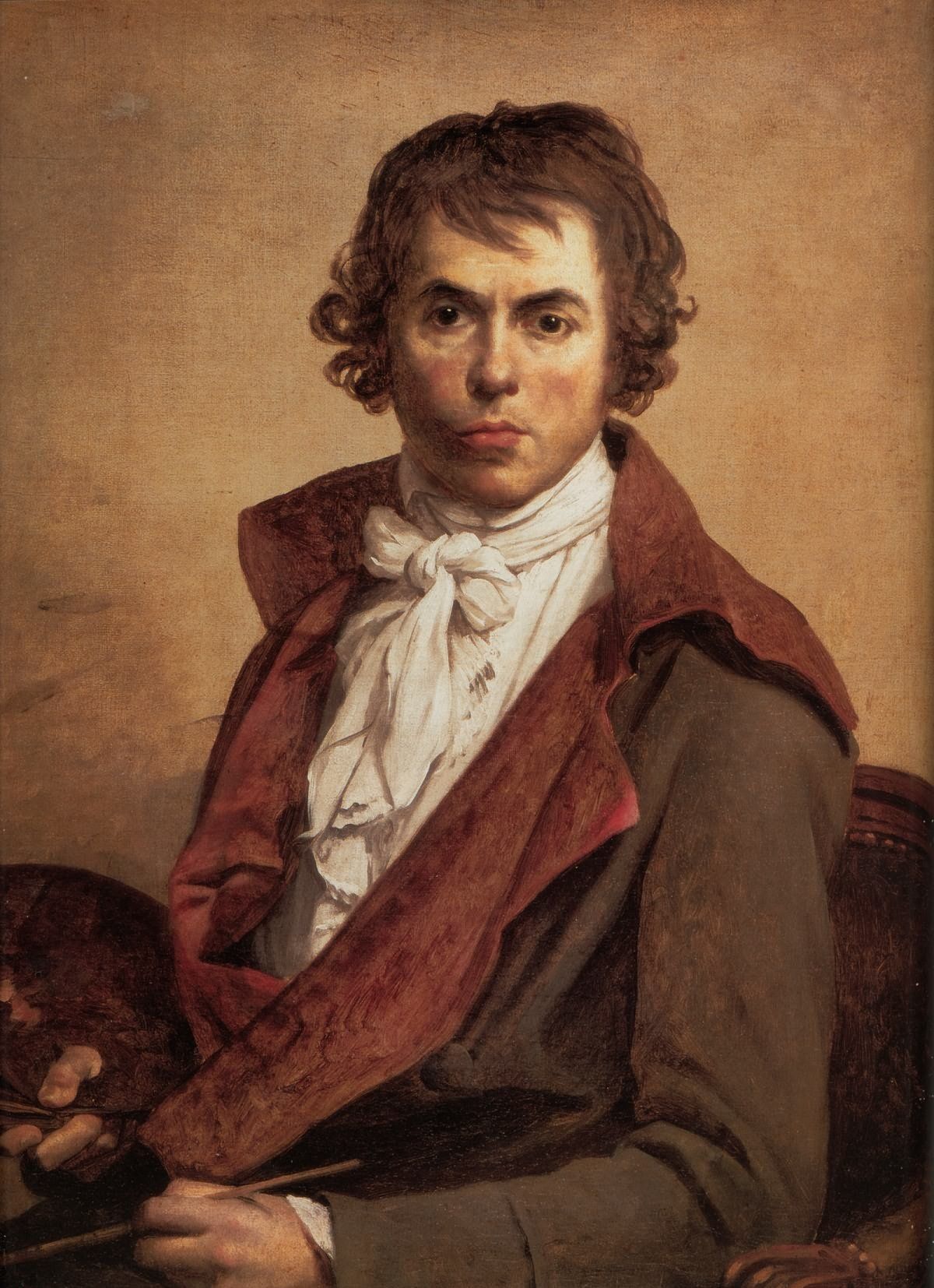 达维特《自画像》Jacques Louis David