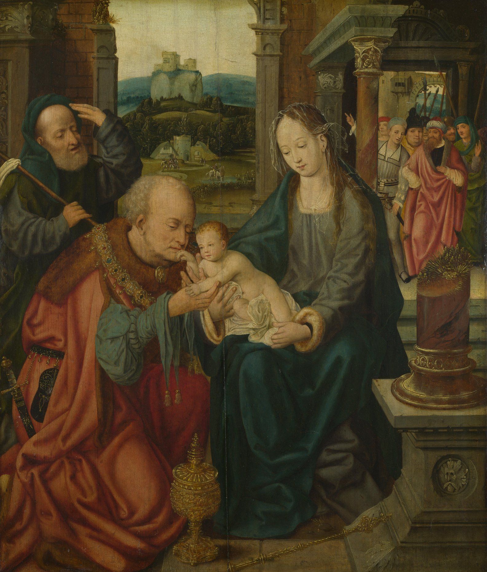 Joos van Cleve - The Adoration of the Kings