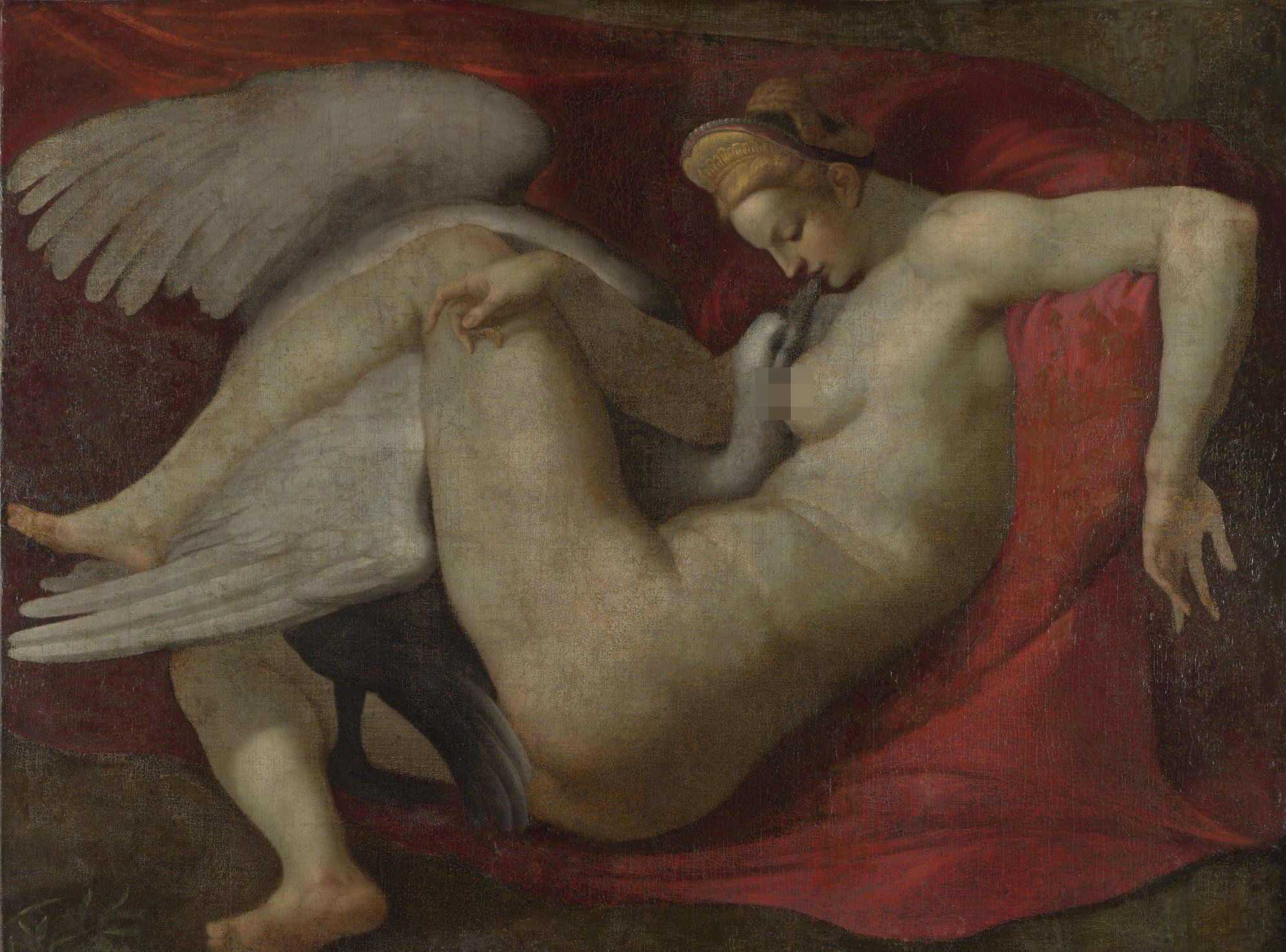 Michelangelo - Leda and the Swan