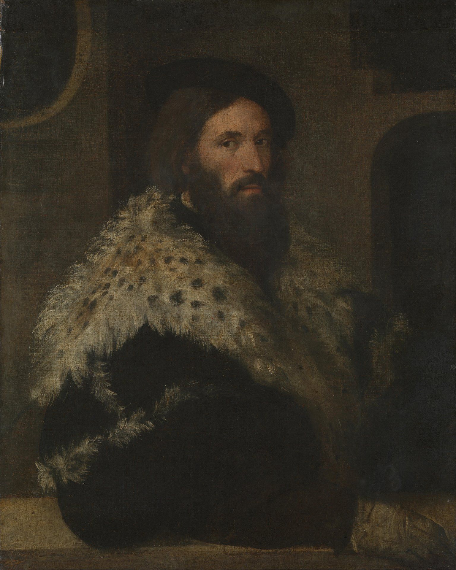 Titian - Portrait of a Man (Girolamo Fracastoro)