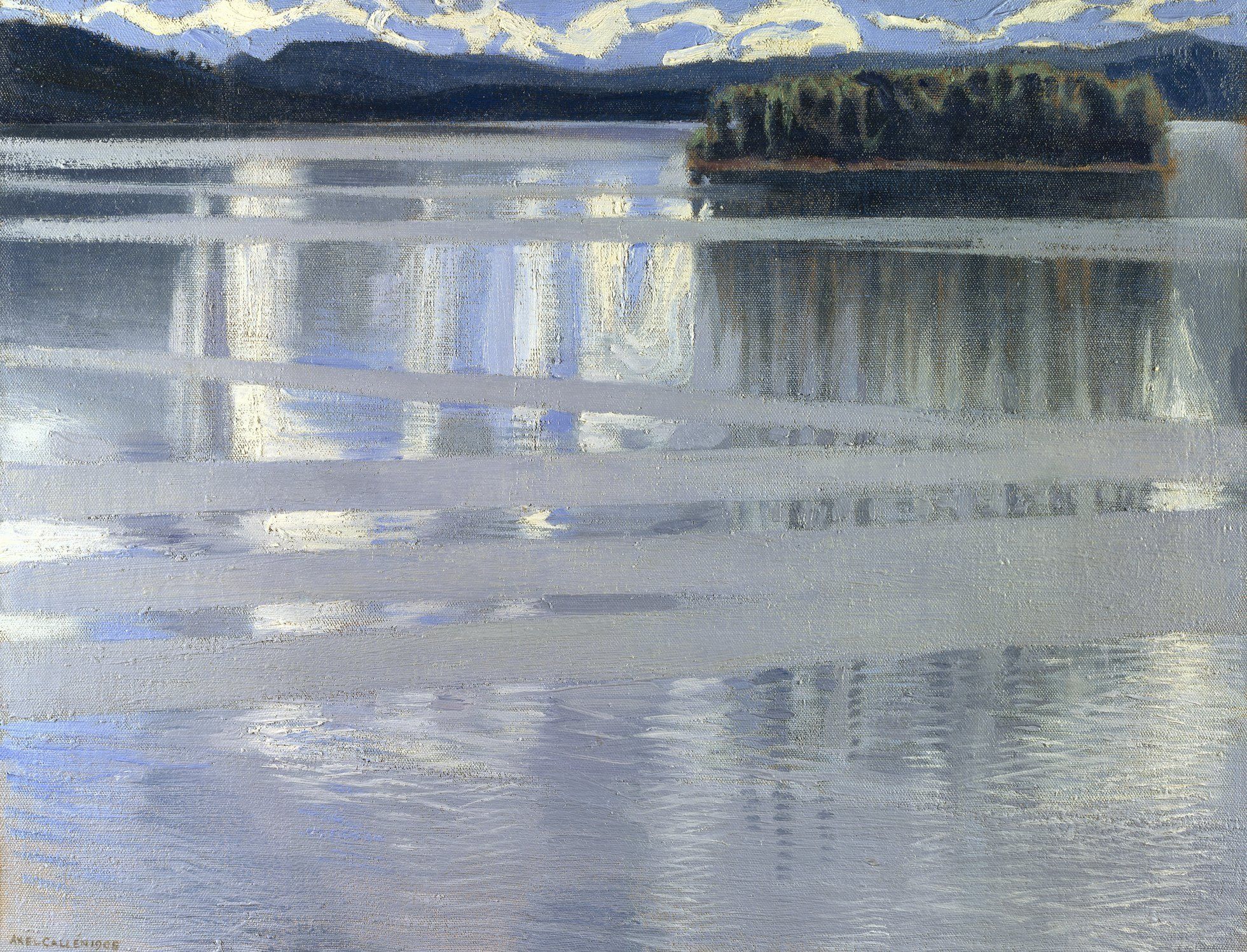 Akseli Gallen-Kallela - Lake Keitele