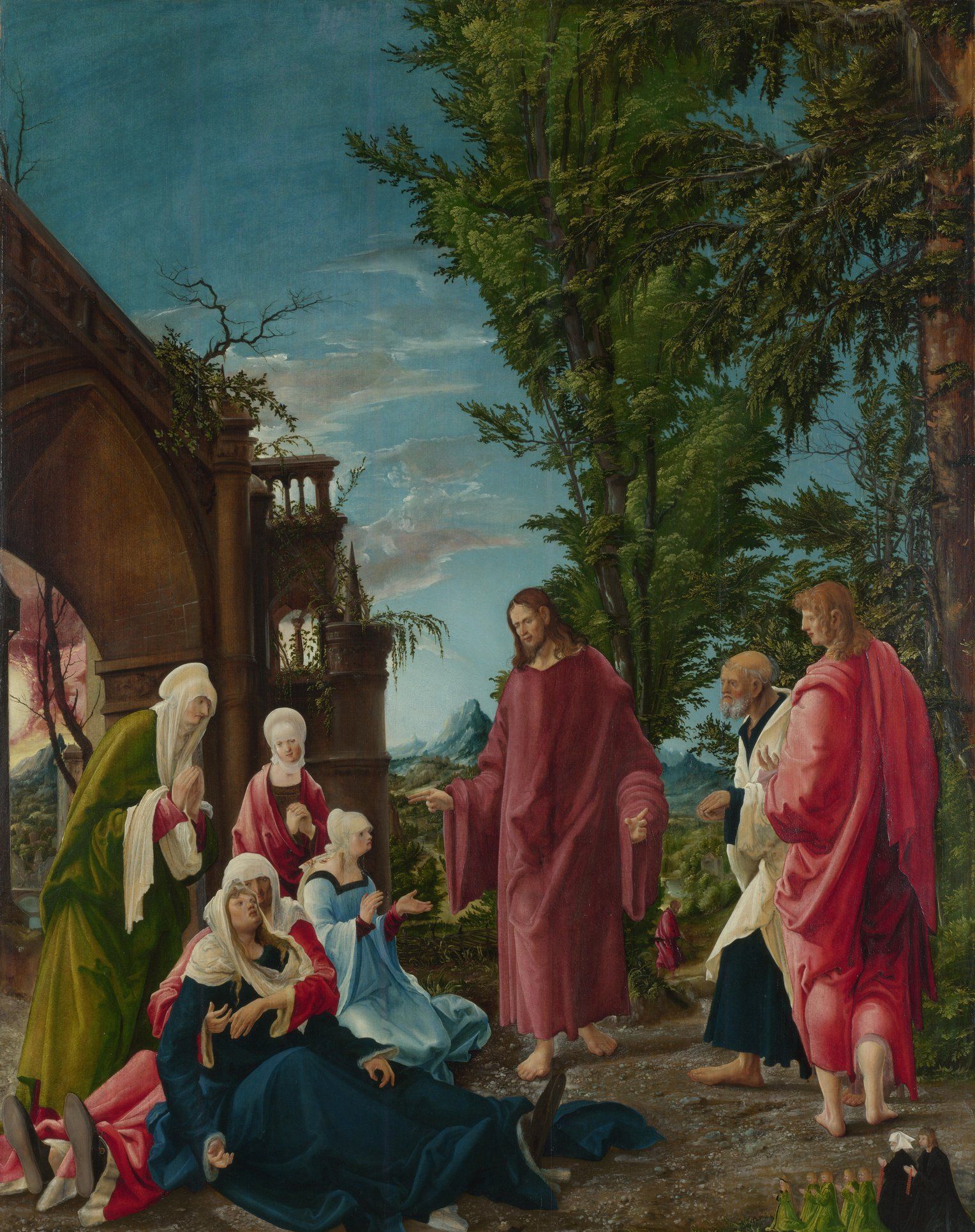 Albrecht Altdorfer - Christ taking Leave of his Mother