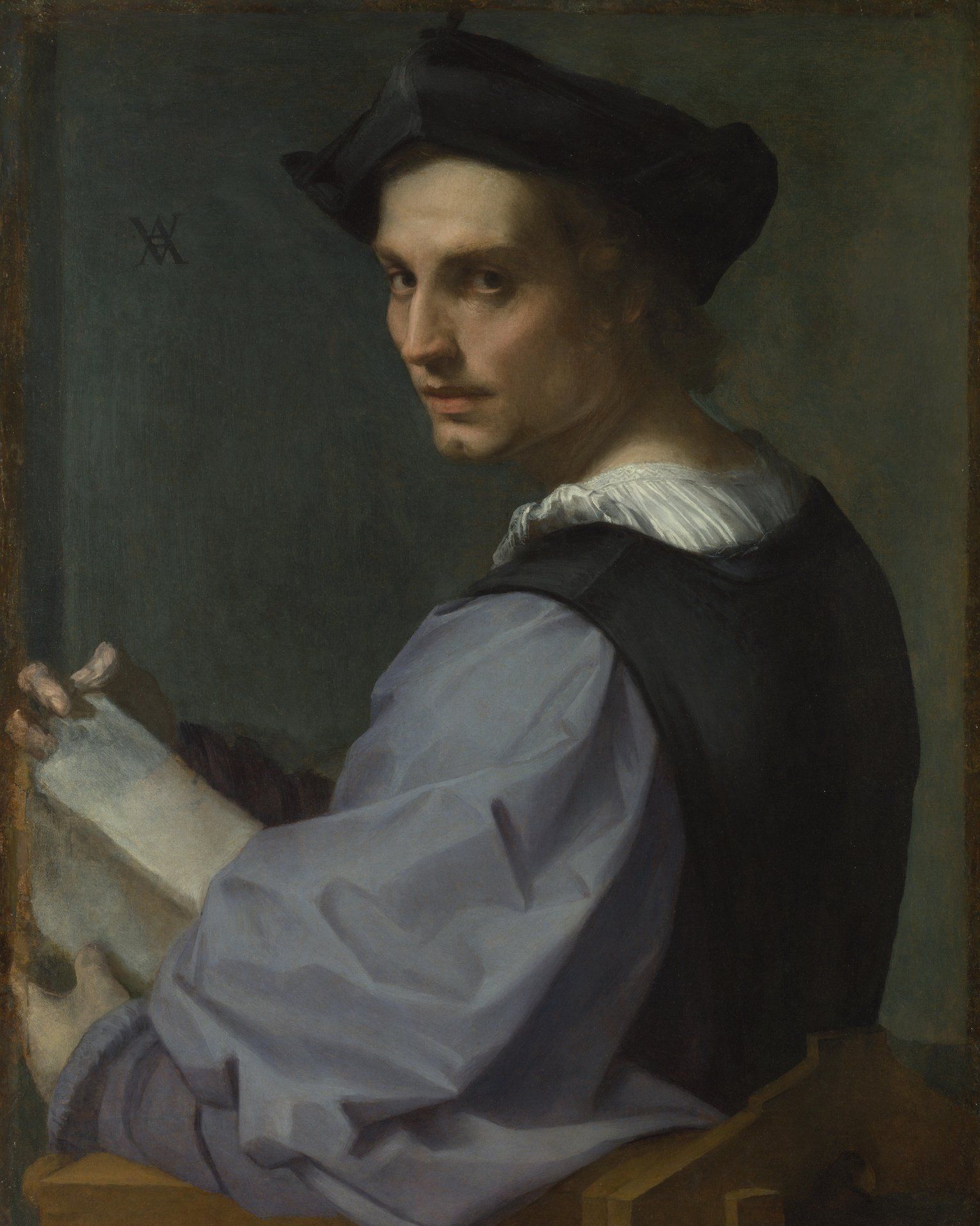 Andrea del Sarto - Portrait of a Young Man