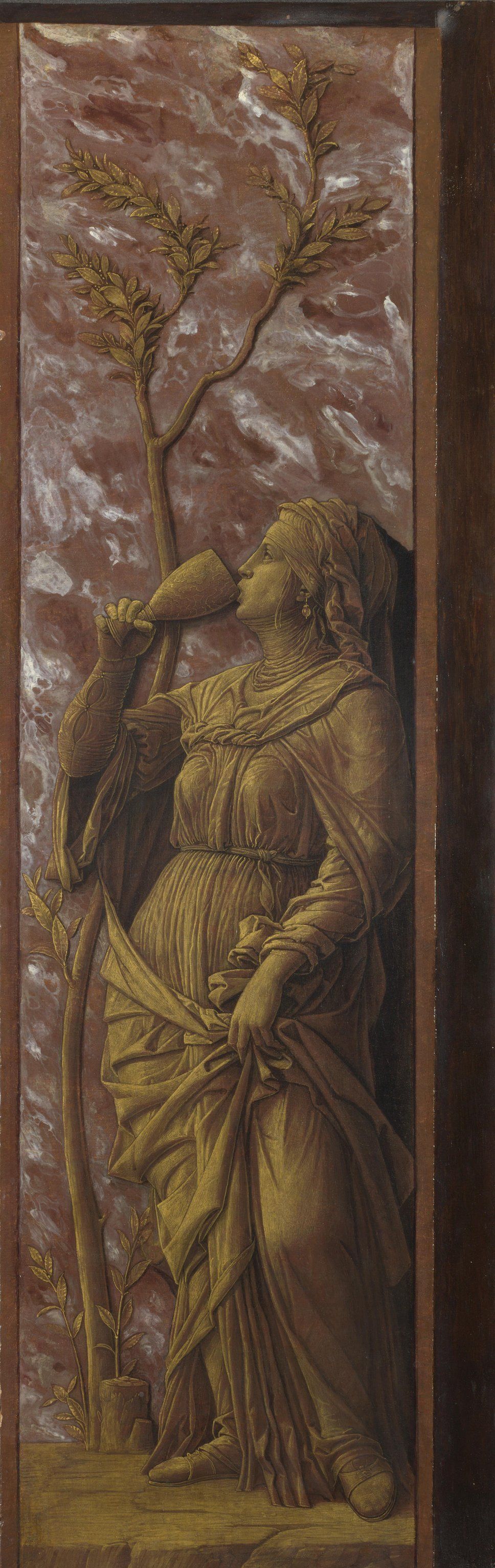 Andrea Mantegna - A Woman Drinking