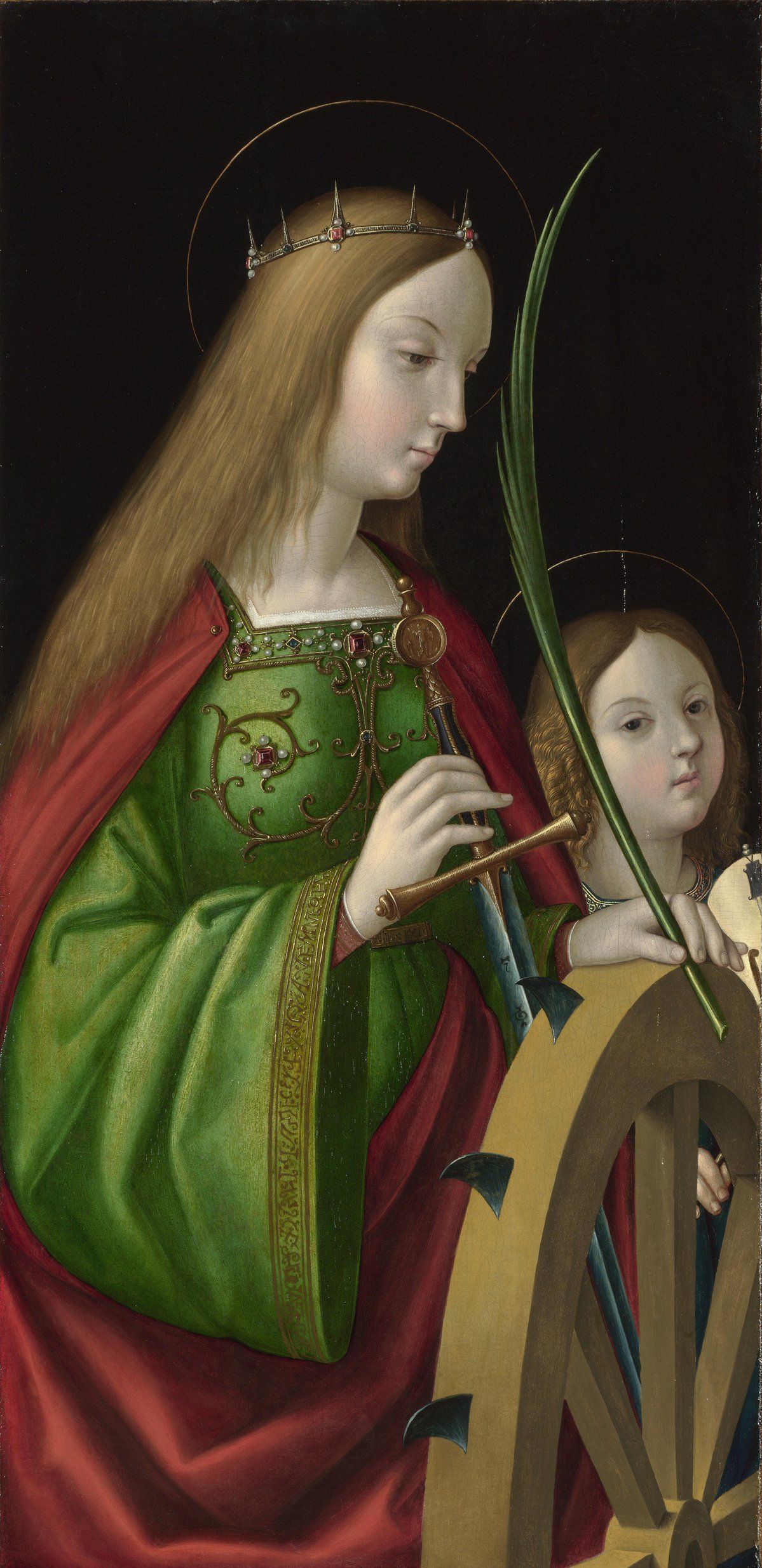 Antonio de Solario - Saint Catherine of Alexandria