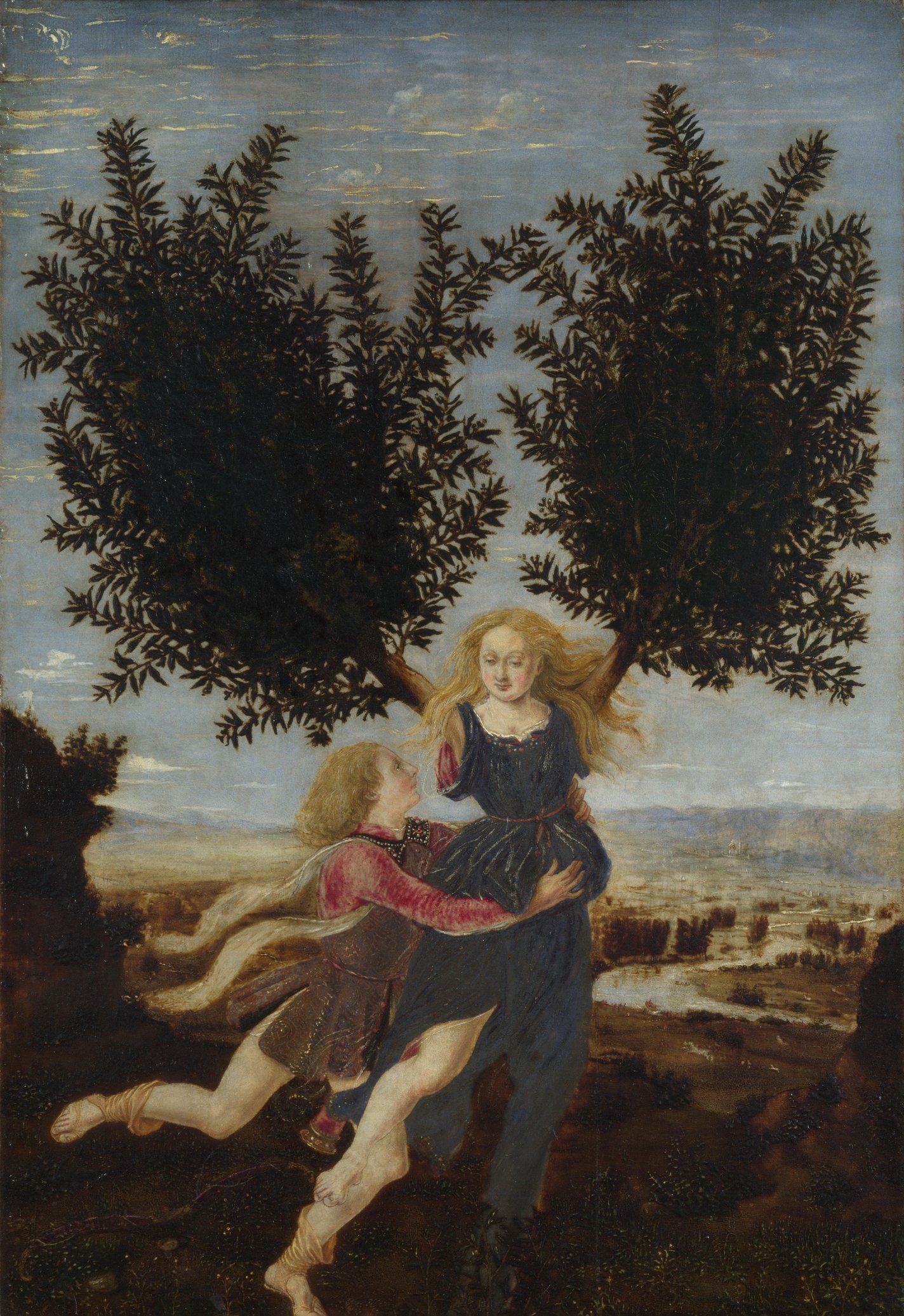 Antonio del Pollaiuolo - Apollo and Daphne