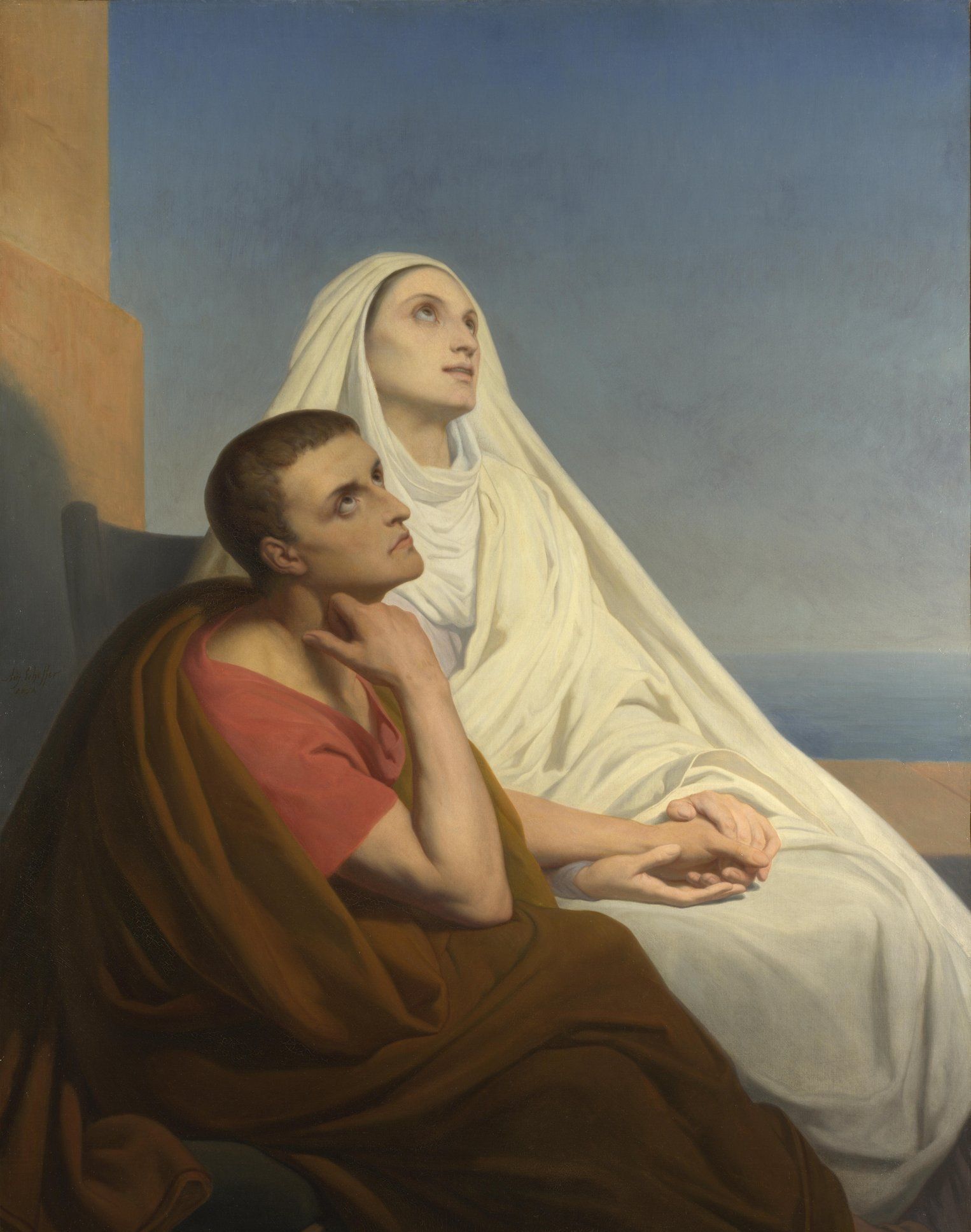 Ary Scheffer - Saints Augustine and Monica